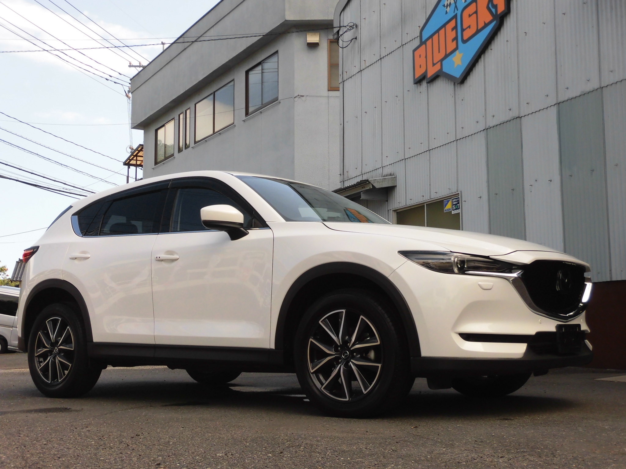 当社で修理、販売しました。CX-5！